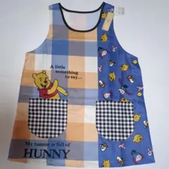 くまのプーさん の保育士エプロン no8