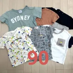 ★6枚セット★ベビー服 半袖トップス Tシャツ 90cm アンパンマン他のサムネイル