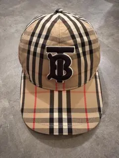 Burberry チェック柄 ベースボールキャップ バーバリー - メルカリ