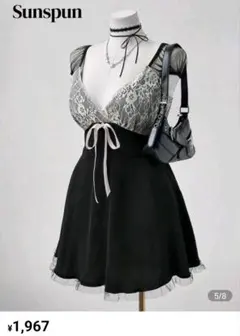 【SHEIN 】ノースリーブワンピース【2XL】