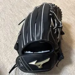 ミズノ Global Elite 軟式グローブ 黒 ヤクルト長岡モデル コユニ