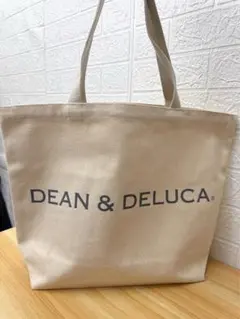 【新品未使用】DEAN & DELUCA 布トートバッグ　Lサイズのサムネイル
