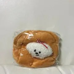 ふわふわわんこぬいぽーち (スクエア·ホワイト) 【新品未開封】 カプセルトイ