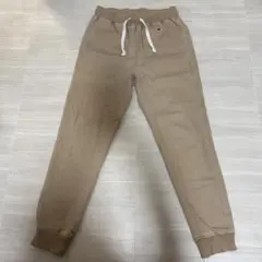 Champion ベージュ ジョガーパンツ バックポケット付き