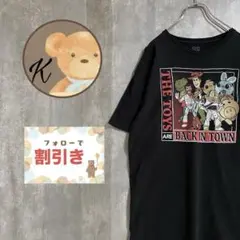 【希少★】 Tシャツ　半袖　トイ・ストーリー4　ビンテージ風　L 黒