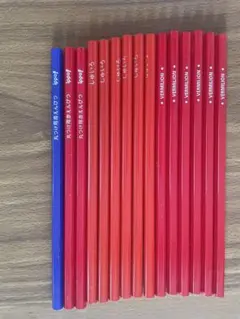 ippo! 丸つけ用赤えんぴつ 青えんぴつ 他15本まとめ売り