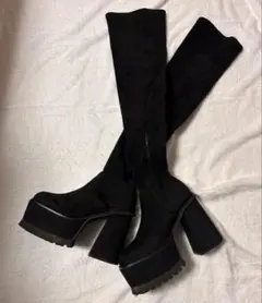 スクエアフィットロングブーツ