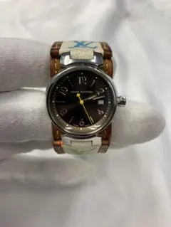 LOUIS VUITTON ルイヴィトン Q1211 タンブール 腕時計のサムネイル