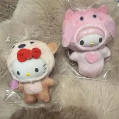 ちびっとも　サンリオキャラクター　キティ　マイメロ