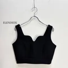 ELENDEEK エレンディーク クリーンビスチェ ブラック