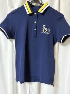【23区GOLF】ネイビー ポロシャツ サイズI