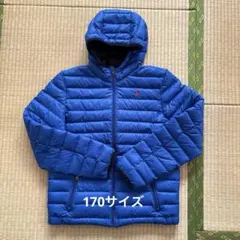 キッズ用POLO RALPH LAUREN ダウン　XL (170) 青