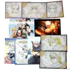 鬼滅の刃 宇髄 天元 ブロマイド 原画ポストカード セット 雛鶴 マキヲ 須磨