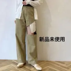 Searoomlynn シールームリン カットオフ ミリタリー クラッシュデニム