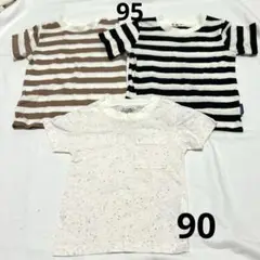 半袖Tシャツ 3枚セット 90 95 西松屋