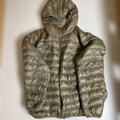 J*U様 old UNIQLO XL ベージュ ダウンジャケット