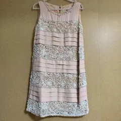 Bou Jeloud ピンク ノースリーブドレス　結婚式　パーティー