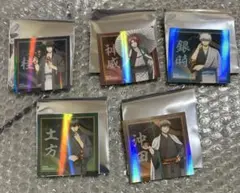 銀魂　購入特典ホログラムステッカー　坂田銀時　神威　沖田総悟　土方　桂　全種