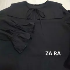 ZARA ブラック ブラウス