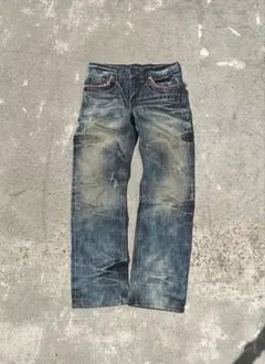 00s archive bootcut denim Y2K お兄系 swag S - メルカリ
