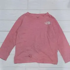 THE NORTH FACE ピンク 長袖カットソー　キッズ 130