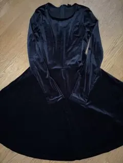 ベロア ミニワンピース