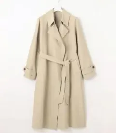 現行✨美品✨5万 23区 ライトトレンチコート スプリングコート カーキベージュ