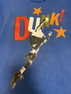 90年代　NIKE（ナイキ）AIR JORDAN フォト Tシャツ青