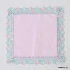 「新品未開封品」近沢レース バイカラータオルハンカチ ミッフィー ピンク 完売