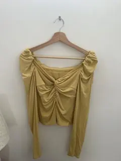 COCODEALイエロー 長袖 トップス