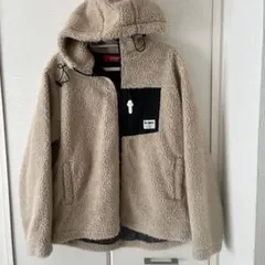 値下げADMIXフード付きボアジャケット X L