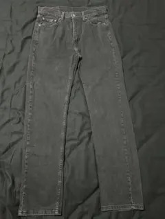 Levi's 505 ブラックデニム W30 L32