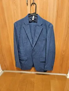 エディフィス　セットアップ　スーツ　ネイビー　S