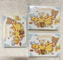 리락쿠마 みんなでまんぷくまくまく 付箋 3점