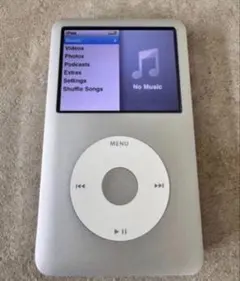 極美品】iPod classic 第7世代 160GB 新品バッテリー箱付 - メルカリ
