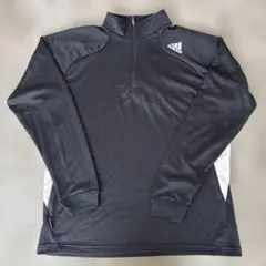 新品未使用　adidas 長袖シャツ　Mサイズ　ブラック