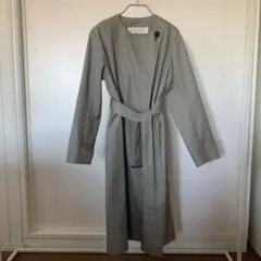 PLAIN PEOPLE プレインピープル　ノーカラーコート　ヘップバーン風のサムネイル