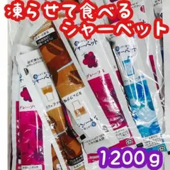 凍らせて食べるシャーベット カフェラテ グレープ ホワイトソーダ 1200ｇのサムネイル