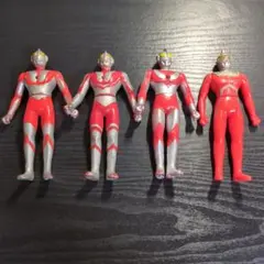 BANDAI 1983-4年 ウルトラマン ソフビ 4体セット