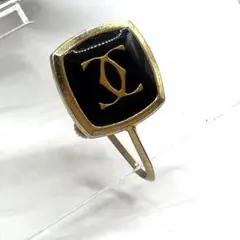【極美品】カルティエ イヤリング 耳飾り ゴールドロゴ ゴールド金具 希少 レアのサムネイル