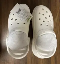 CROCS メガクラッシュ クロッグ　厚底　22㎝