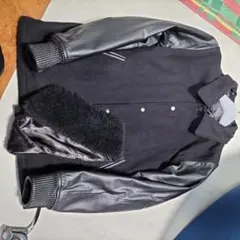 本革　Lucy Lサイズ ブラック スタジャン　ブルゾン