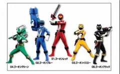 HGヒーローズ　フルカラーヒーロー　炎神戦隊ゴーオンジャー　6種セット HGヒーローズ フルカラーヒーロー 炎神戦隊ゴーオンジャー 6種セット