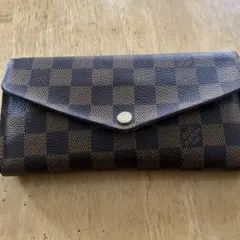 ルイヴィトン ダミエ ポルトフォイユ カイサ 長財布 正規品 美品