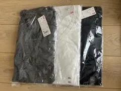 UNIQLO スーピマコットンVネックT 長袖 3枚セット 3XL