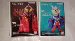 ウルトラマン　コンバージモーションより2種　ゼロ　ベリアル　マント