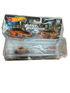 ホットウィールプレミアム ワイルドスピード トヨタ　スープラ 2台