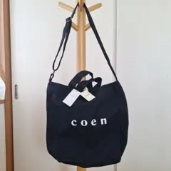 coen ブラック 2WAYトートバッグ FREEのサムネイル