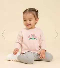 プチバトー　長袖　Tシャツ　18m