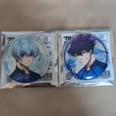 氷織羊　烏旅人　ホログラム　キャラバッジコレクション　缶　ブルーロック　アニメ